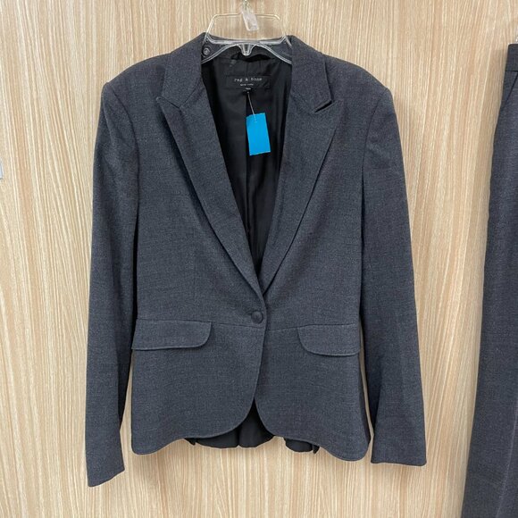 Rag & Bone Gray Wool Suit size 6 - Picture 2 of 10